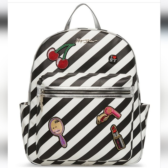 Betsey Johnson Bags Betsey Johnson Nwt Stripe It Rich Large